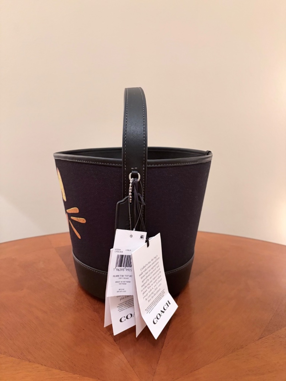 🐈⬛ 🎃 Coach Halloween Black Cat Trick-r-Treat Bucket - NWT - Picture 4 of 9